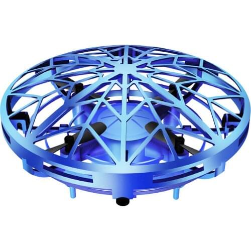 Mini UFO Drone Toys Infrared Sensing Control Interactive Aircraft Gesture Induction Controlled Altitude Hold Quadcopter for Kids
