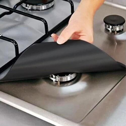 2pc/4pc Reusable Stove Protector Liner Gas Stove Protector Gas Stove top Heat Resistant Kitchen Accessories Mat Cooker Cover