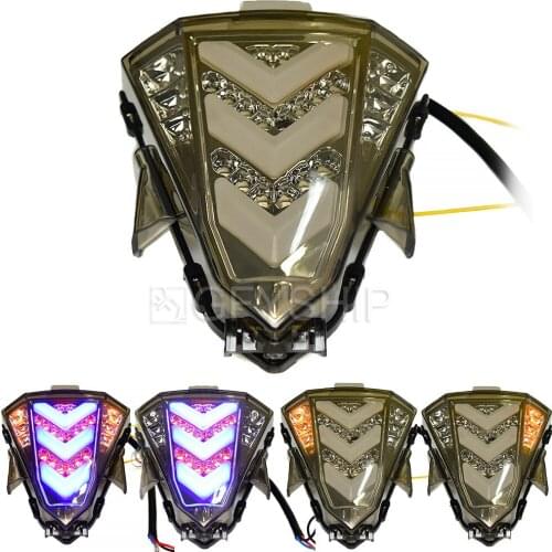 Motorcycle For Yamaha R15 2014 2015 2016 YZF R15 14 15 16 R15 YZF-R15 Tail Light LED Turn Signals Motorcycle Brake Light Parking