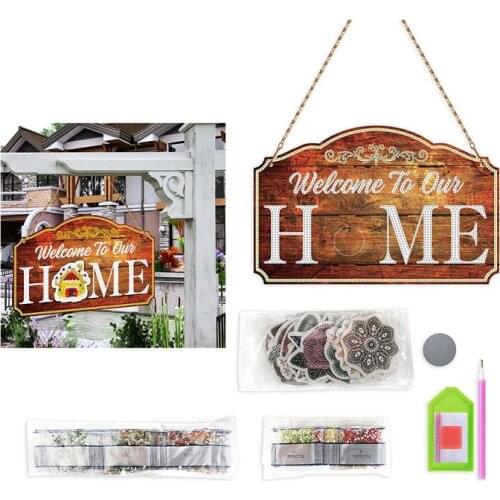 1Set PVC Diamond Painting Material Packaging DIY Handmade Craft Hanging Picture Cross Stitch Point Drill Accessories