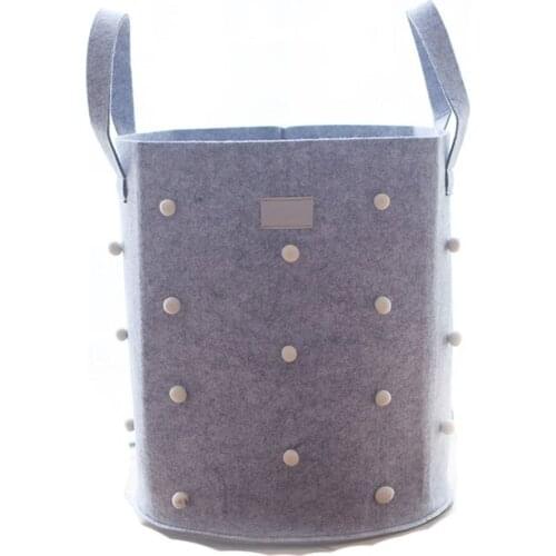 Cotton Felt Fabric Desktop Storage Organizer Sundries Storage Box Cabinet Underwear Kids Toy Storage Basket