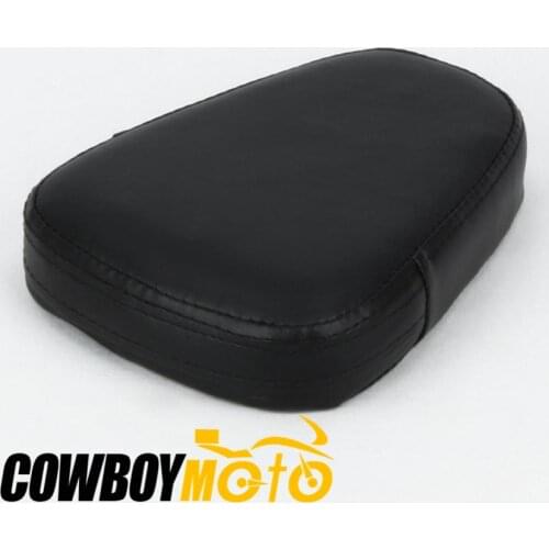 New Synthetic Leather Universal Motorcycle Backrest Sissy Bar Back Rest Cushion Pad Seat Cover For Honda Suzuki Yamaha Kawasaki