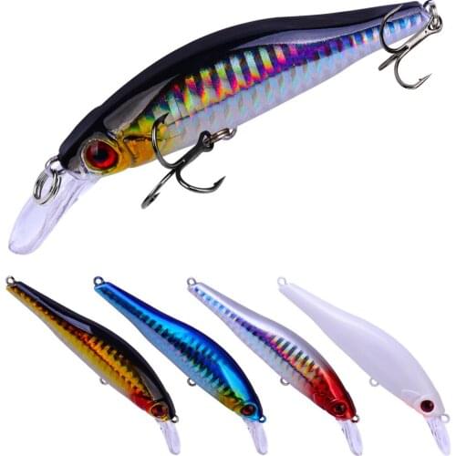 1PCS 9.8cm11.5g Fishing Lure Quality Minnow Lure 3D Eyes Plastic Hard Bait Pesca Artificial Jig Wobblers Crank Bait Fishing Bait