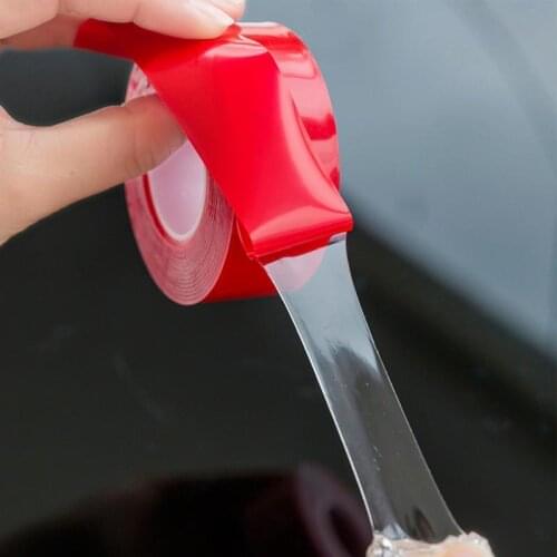 3M Transparent Double Sided Adhesive Tape Household Wall Hangings No Traces Adhesive Glue Tapes Car Sticker Auto Adhesive Tape