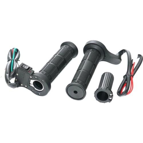 MotoLovee 12V 22mm Motorcycle Heating Grips Handlebar Electric Hot Heated Grips Handlebar Warmer ATV Bike Handlebar Warmers