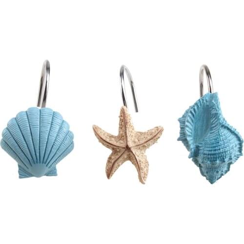 Shellhard Metal Curtain Ties