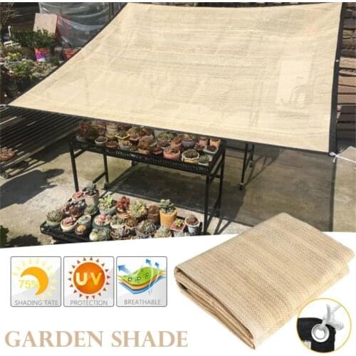 Sunshade Net Garden Summer Anti-UV Sunscreen Sunblock Yard Cloth Cover Greenhouse Succulent Plant Shading Balcony Terrace