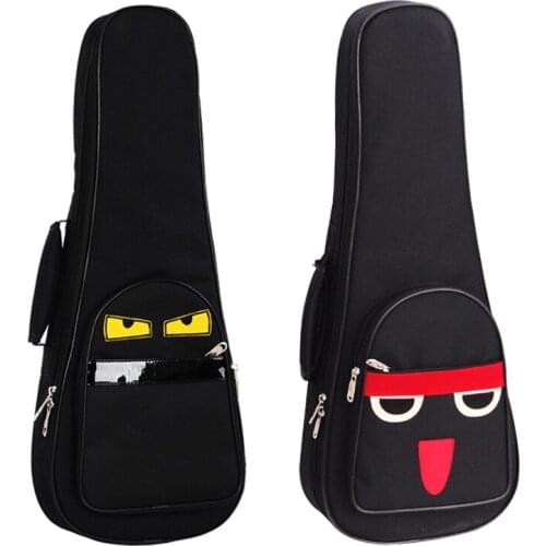 Ukulele Bag 21 23 26 inch Small Monsterr Hawaii Children Small Guitar Bag Cute Cover Ukulele Accessories Ukulele Bag QB1016