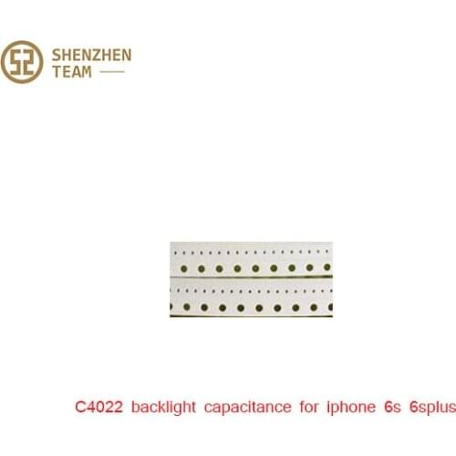 SZteam 10pcs/lot C4022 100PF 5% 35V NP0-C0G 01005 ROOM=BACKLIGHT back light capacitance for iphone 6s 6splus