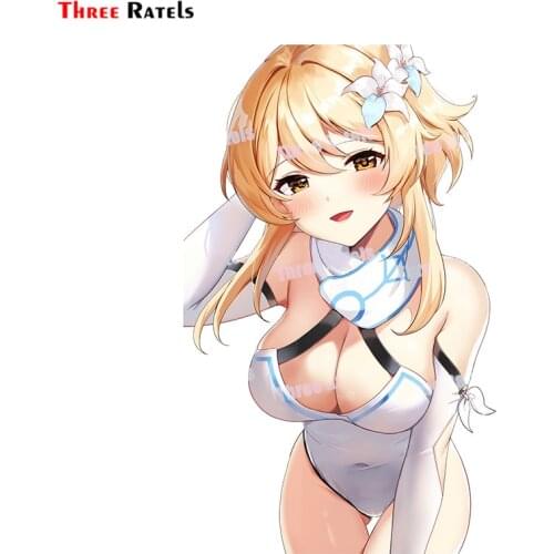 Three Ratels A159 Lumine Genshin Impact Game Stickers Anime Laptop Suitcase Skateboard Bicycle Waterproof Stickers Kids Decal