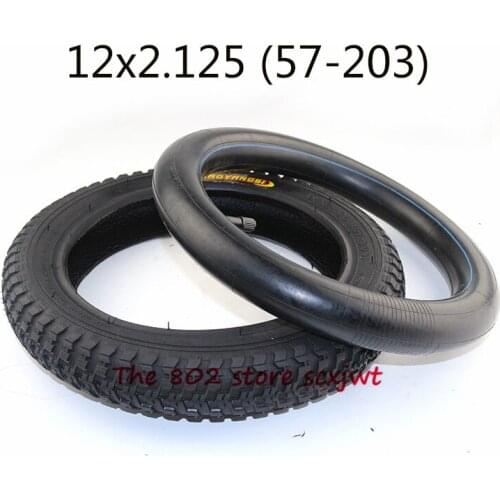 High quality Bike Stroller Urban Electric Scoote Tire Set 12 1/2 x 2 1/4 inner and outer tyre 12 * 2.125 57-203 ( Tires&Tubes)