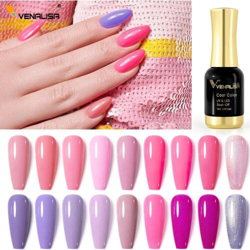 VENALISA Gel Lacquer 12ml 111 Colors CANNI Factory Nail Art Design Super Enamels DIY Soak off UV LED Organic Odorless Gel Polish