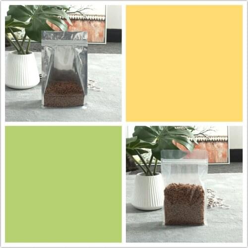 Octagonal sealed translucent aluminium foil bag, tea bag, dried fruit snack bag and grocery bag