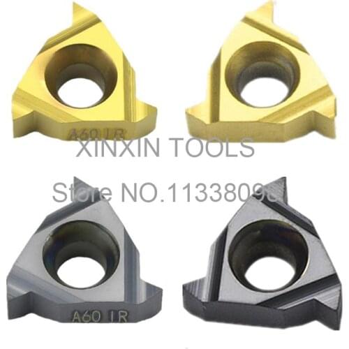 06 08 11 ER A60 A55/06 08 11IR A60 A55 Threaded Turning Carbide Insert,PVD Coating Lathe Inserts 55 60 degree Cutting Steel