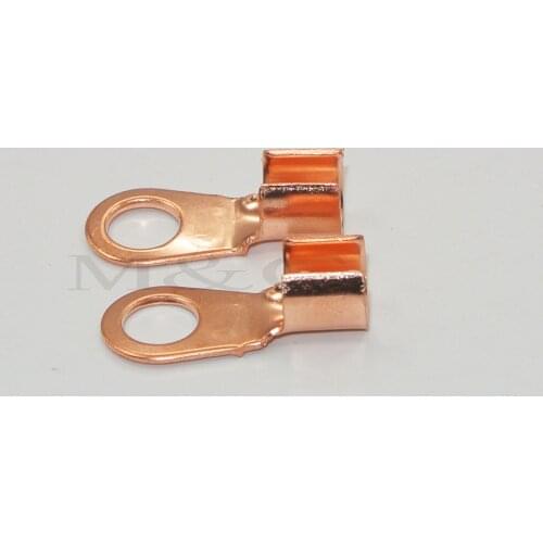 1000pcs OT-30A 6.2mm Copper Battery Cable Connector Terminal Open Lugs Wire Terminals