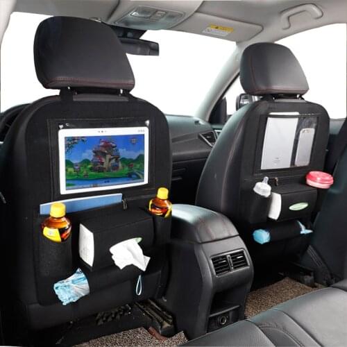 Car Storage Bag Hanging Box Back Seat Bag Organizer Backseat Holder Pockets Car-styling Protector Auto Accessories For kid