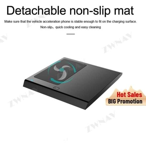 QI Car intelligent fast wireless charger for Buick LaCrosse 2016 2017 2018 intelligent Fast Wireless Charging Car Phone Holder