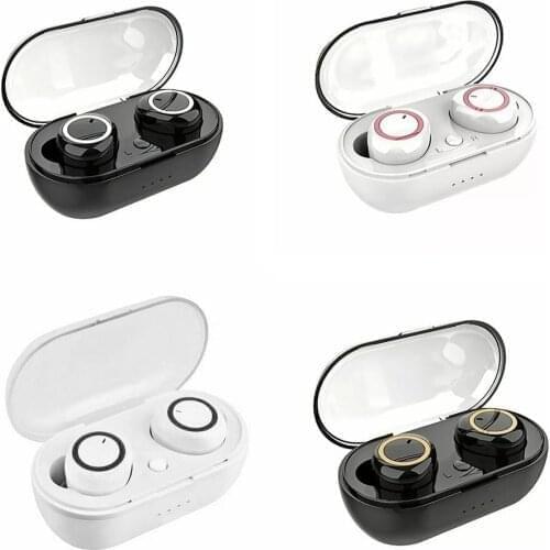 Y50 Wireless 5.0 Sports Headphones With Charging Compartment Stable Transmission Magnetic Charging Headset Box Package