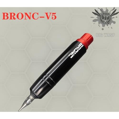 BRONC-V5 Rotary Tattoo Machine Pen Swiss Motor Strong Quiet Fit in Almost Cartridge Needle For Tattoo Liner Shader