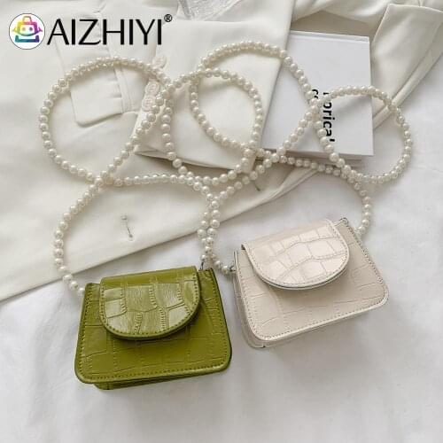 Ladies Bags with Alligator Pattern Print Designed Small Mini Handbags PU Leather Shoulder Crossbody Handbags