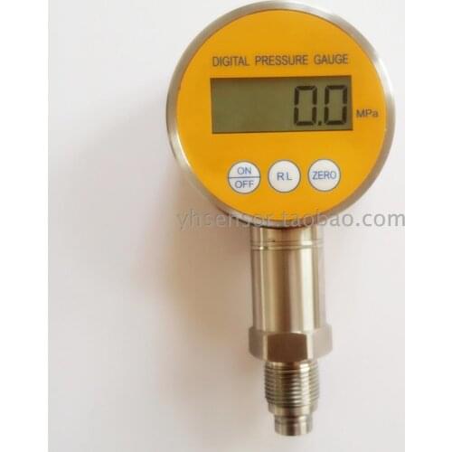 Homogenizer High Pressure Flush Film Sanitary Digital Display Pressure Gauge Battery-powered Diaphragm Type 0-200MPa
