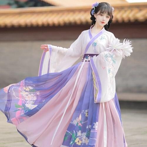 Chinese Traditional Dress Hanfu Women Costumes Cosplay Ancient Traditional Elegant Princess Performance Clothes Hanfu Dresses