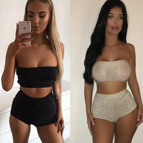 Meihuida Swimsuit Bikini 2019 Womens Swimwear Women Triangle Bikini Set Bandage Push-Up Swimsuit Bathing Suit Women Beachwear