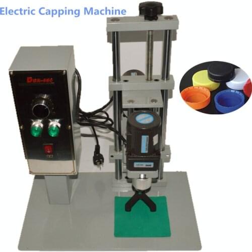Desktop Electric Capping Machine Plastic Bottle Capping Machine Diameter 10-50mm Capping Screwing Machine DDX-450