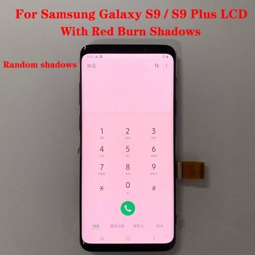 Original S9 Display For Samsung Galaxy S9 Plus LCD With Frame T ouch Screen Super AMOLED For Samsung S9 G960F S9 Plus G965F LCD