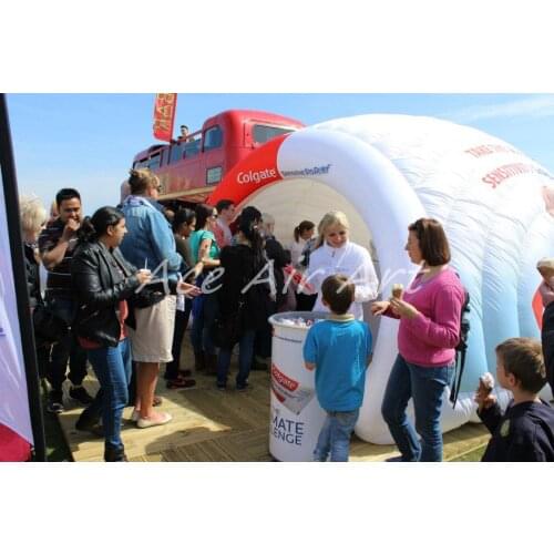 Outdoor bar gazebo, inflatable air dome shelter tent, inflatable tents for party