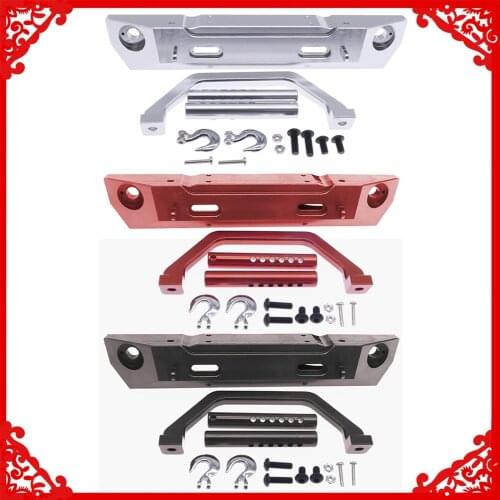 RCAWD machined alloy front bumper for 1-10 RGT 86100 86110 FTX5579 Outback Fury crawler part