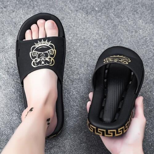 Bathroomplastic shower male flat massage Man mens house slipper bedroom room flip couple cozy leather non custom women Male