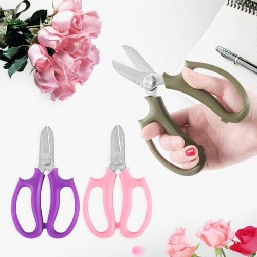 Garden Pruning Shears Floral Shears steel Floral Fruits Leaf Scissors Hand Pruner Trimming Tool Gardening Flower Arrangement Cut
