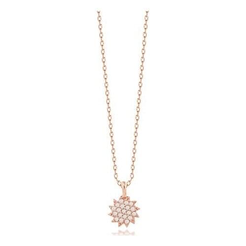 925 set Pole Star Silver Necklace