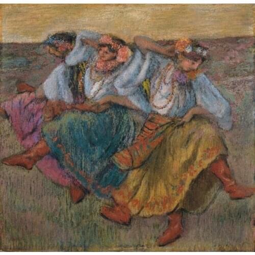 Modern decoration World Famous oil painting Ethnic dancing girls reproduction as Printed picture on catton canvas for home decor