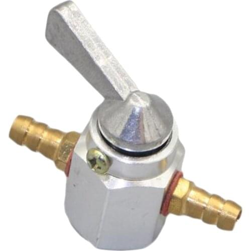 Heavy Duty Aluminum Motorbike Fuel Petrol Valve Petcock Switch Pump for Scooter Dirt Bike