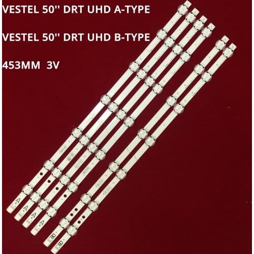 LED Backlight strip 7 lamp for VESTEL 50'' DRT UHD A-TYPE B 50UD6300 P50UP2038A 50U6863DB 50HK15T74U P50UP2038A 50-FUC-7020