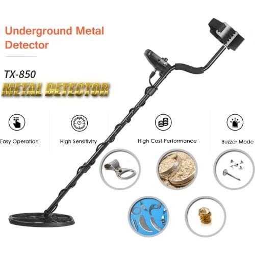 TIANXUN Metal Detector Easy Installation Underground Depth Metal Detector High Sensitivity Metal Detecting Tool with LCD Display
