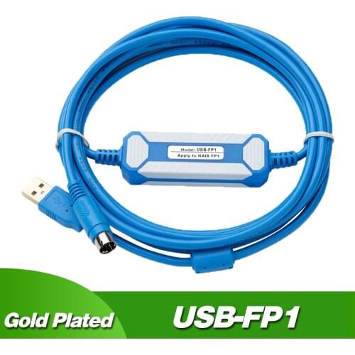 USB-FP1 For Panasonic FP1 series PLC Programming Cable USB Port Download Line DFP1-U4
