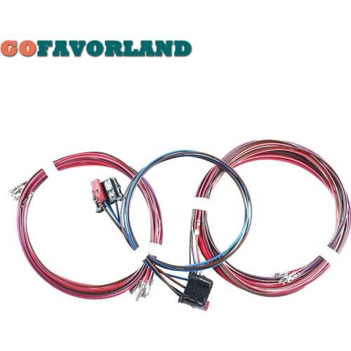 Car Rear Door Stereo Speaker Upgrade Cable Wires Harness For VW Golf 6 MK6 MK7 Jetta MK5 Polo Tiguan Touran