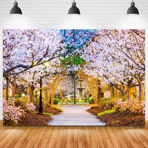 Spring Flowers Floral Garden Photo Studio Backdrops For Birthday Party Portrait Wedding Photocall Vinyl Photography Backgrounds