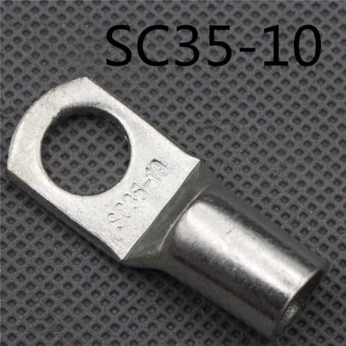 1piece SC(JGK)35-10 tinned copper cable lugs crimp type Electric power fittings equipment contact B type