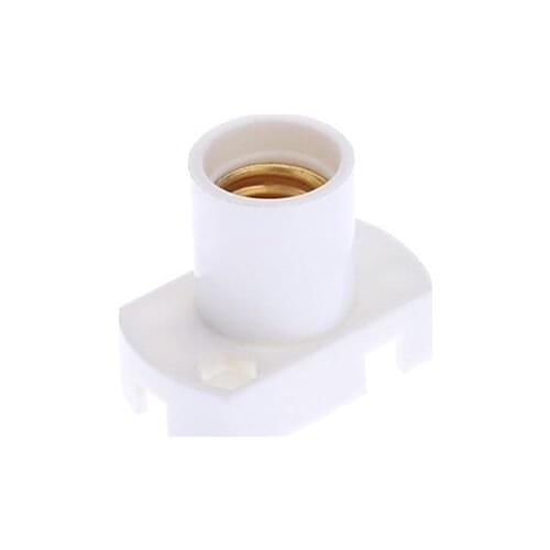 10pcs White Lampholder E12 Bulb Base Socket Lamp Holder