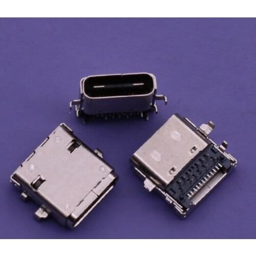 10pcs for HP ENVY 13-AD 13-AD000TX TYPE-C usb 3.1 jack female type c Charge port socket connector