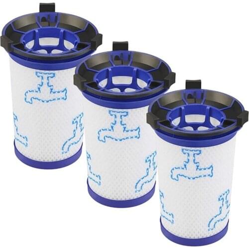 3 Pcs Vacuum Cleaner Accessory Filter for ZR009001 Parts Replacement Rowenta Air Force 360 X-Pert RH9015WO