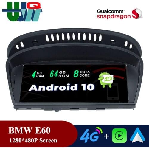 UJQW 8.8" Car Multimedia Video Android 10 Auto Player for BMW 3 5 Series E60 E61 E62 E63 E90 E91 CIC CCC GPS Navigation 8 Core