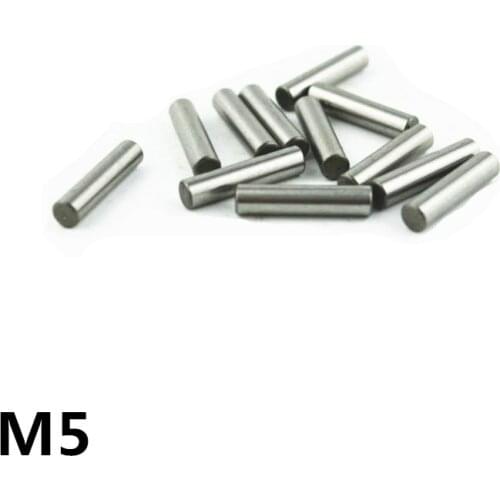 100pcs 5 mm Bearing Steel Cylindrical Pin Locating Pin Needle roller Thimble Length 5 6 7 8 10 12 13 14 16 18 20 22 24 25-50 mm