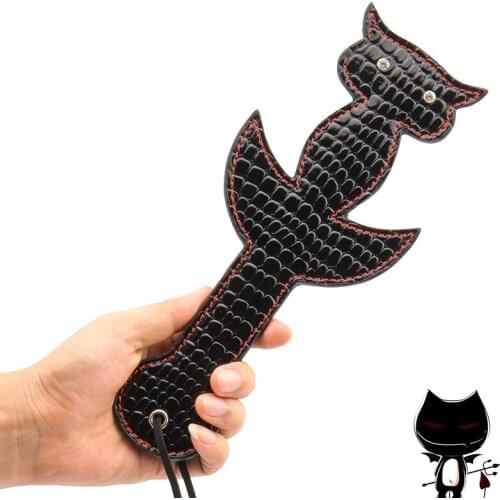 Erotic PU Leather Little Devil Spanking Paddle Fetish Bdsm Bondage Slave Flogger Adult Games Sex Toys for Couples Sex Shop 18