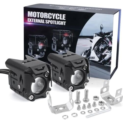 Motorcycles LED Spotlight Fog Lights Auxiliary lamp high low beam headlight driving light for Dirt Bike Trucks SUVs UTVs 12V 24V