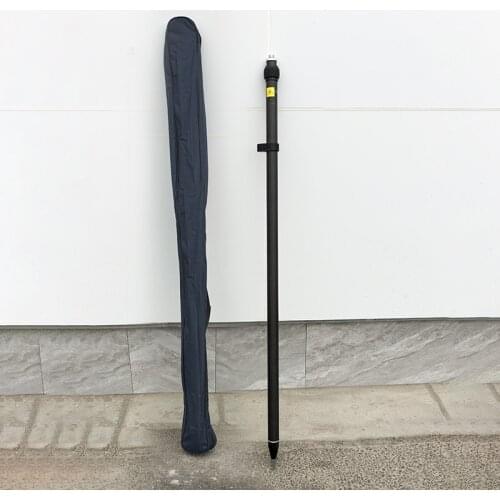 NEW 2 Meter Three Position Carbon Fiber GPS Pole